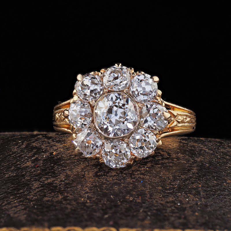 Why should I choose an antique engagement ring over a modern one?