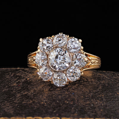 Why should I choose an antique engagement ring over a modern one?