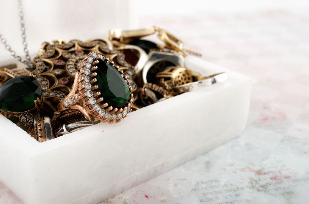 Real antique jewelry shop