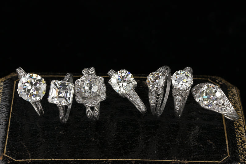 Difference between old mine cut and old European cut diamonds.