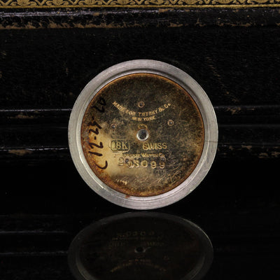 Antique Edwardian Tiffany Co Diamond Enamel Filigree Guilloche Watch Necklace