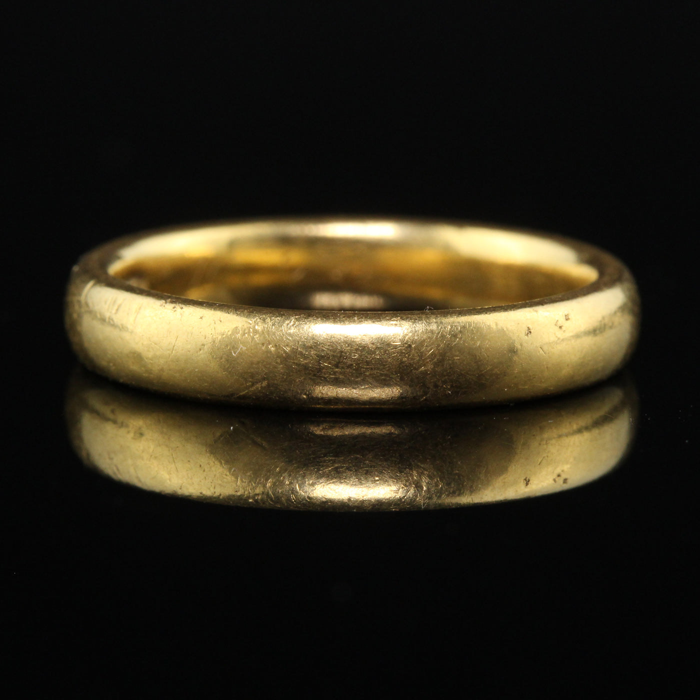 Antique Art Deco Tiffany and Co 22K Yellow Gold Wedding Band - Size 5 1/4