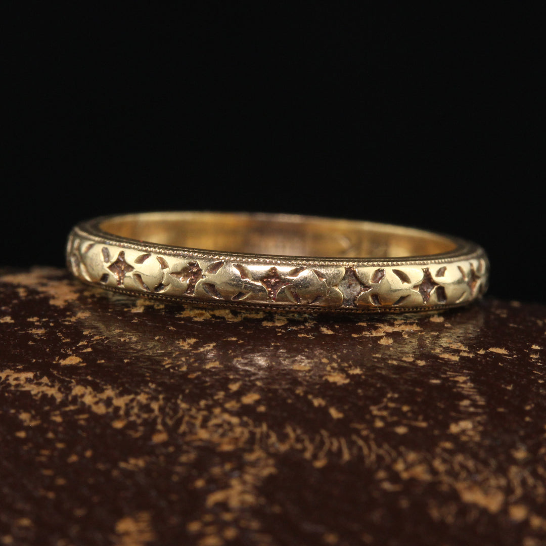 Antique Wedding Bands The Antique Parlour