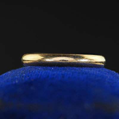 Vintage Tiffany and Co 18K Yellow Gold Classic Wedding Band - Size 6 1/2