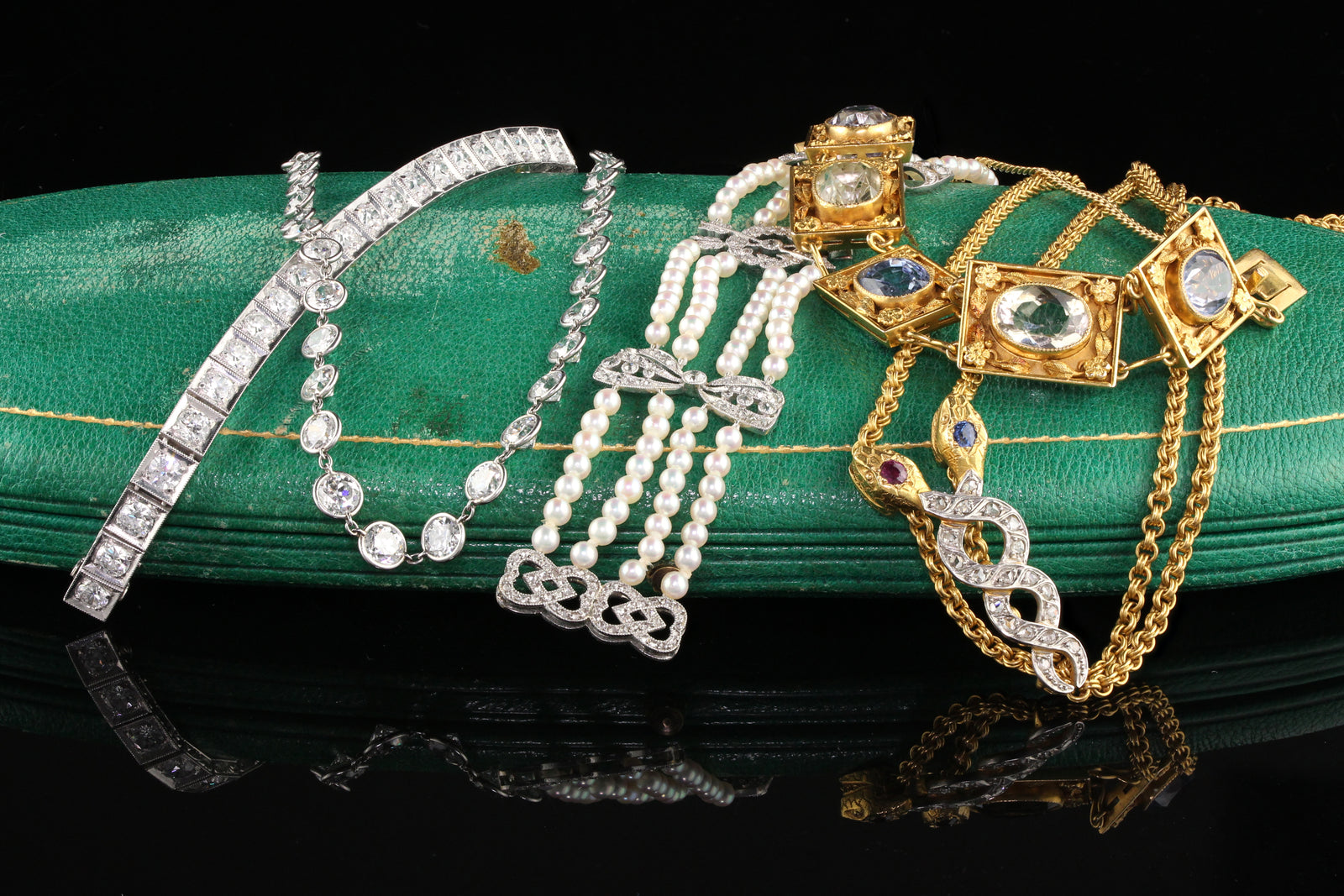 Antique Necklaces & Bracelets