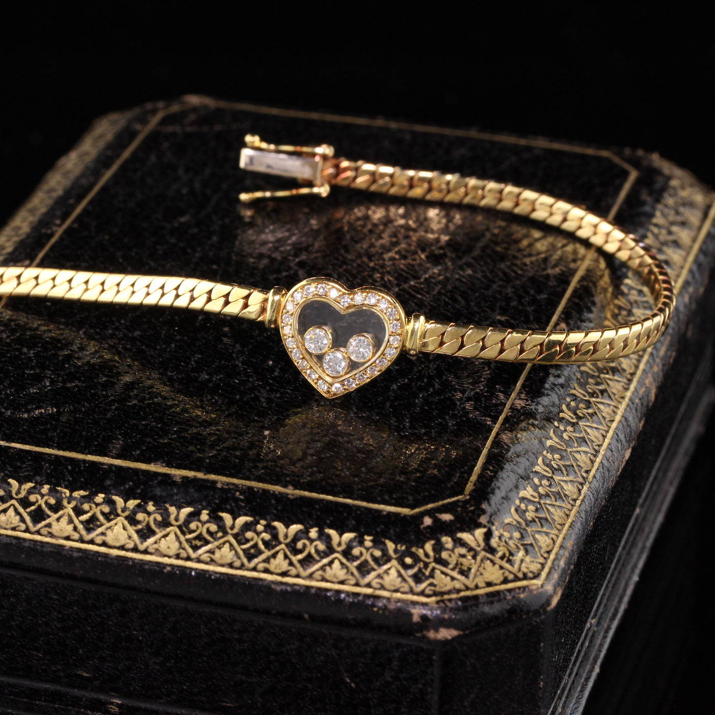 CHOPARD My Happy Hearts 18-karat rose gold carnelian bracelet | Carnelian  bracelet, Gold carnelian, Chopard