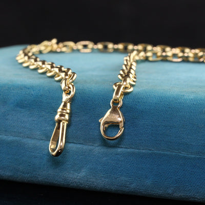Vintage Tiffany and Co 18K Yellow Gold Link Chain - 13 Inches