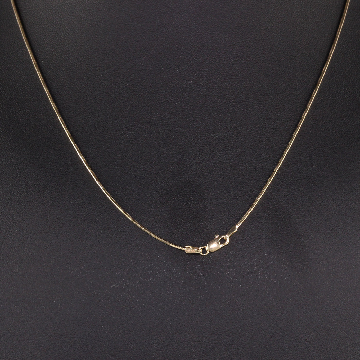 Vintage Estate 14K Yellow Gold Box Chain - 18 Inches